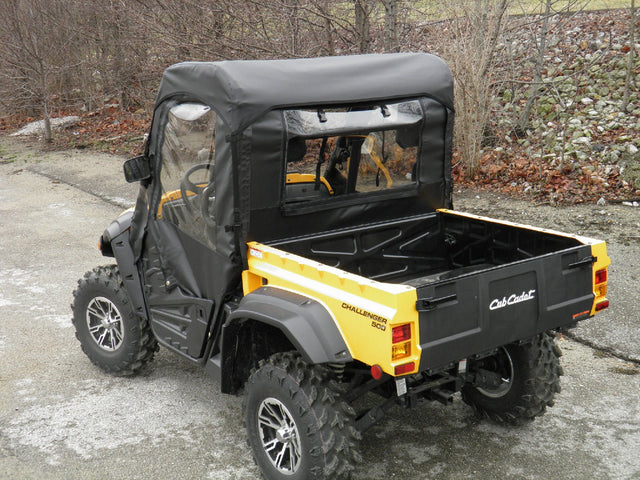 Photo of Cub Cadet Challenger 500/700 - Full Cab Enclosure for Hard Windshield (Half Doors) by 3 Star UTV - Premium Enclosures for UTVs / Side by Sides