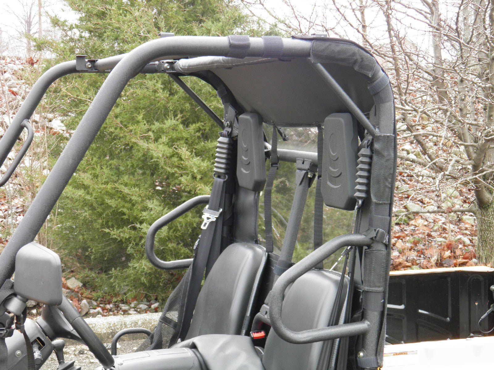 Photo of Cub Cadet Challenger 500/700 - Soft Back Panel by 3 Star UTV - Premium Enclosures for UTVs / Side by Sides
