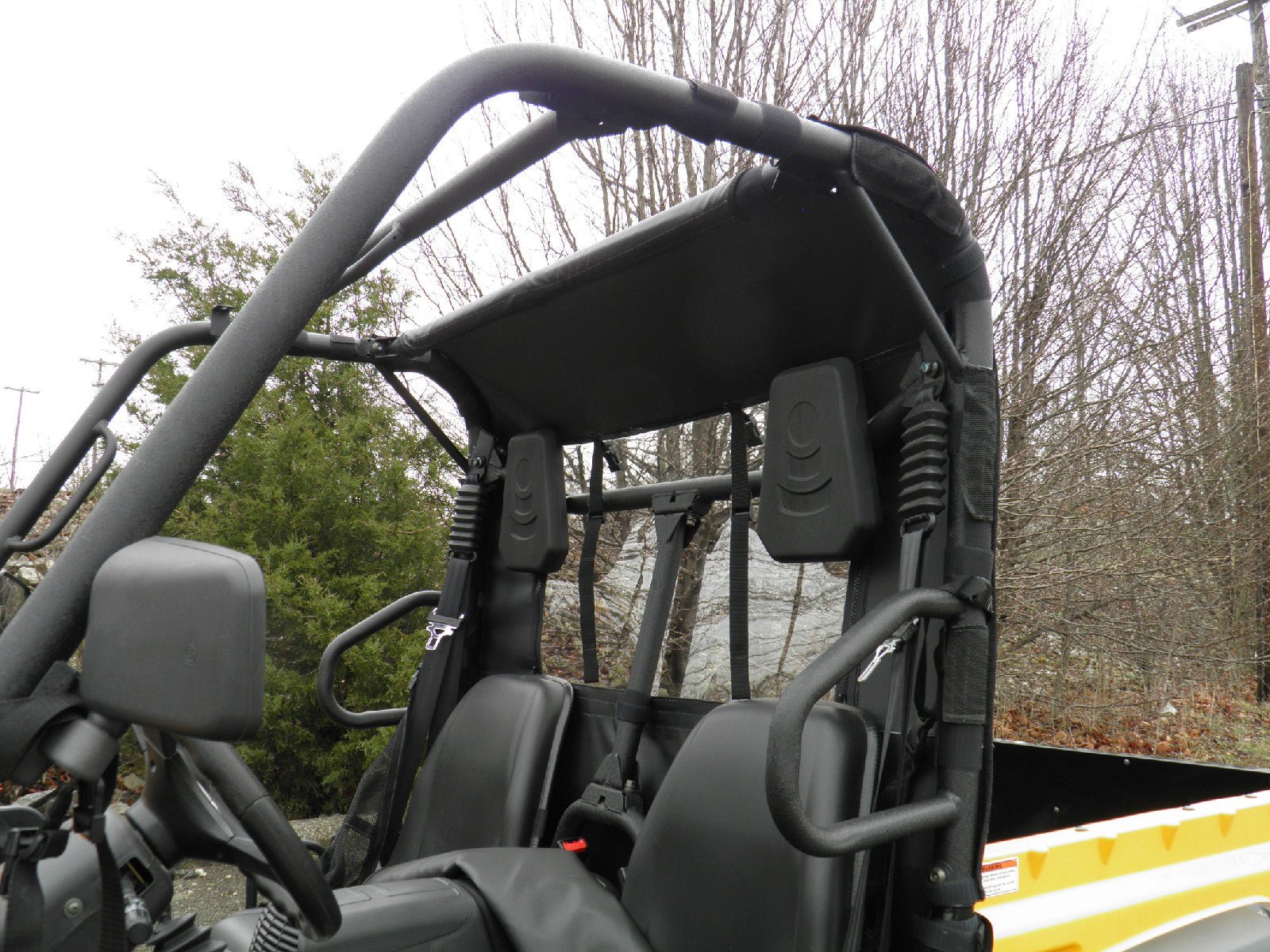 Photo of Cub Cadet Challenger 500/700 - Soft Back Panel by 3 Star UTV - Premium Enclosures for UTVs / Side by Sides