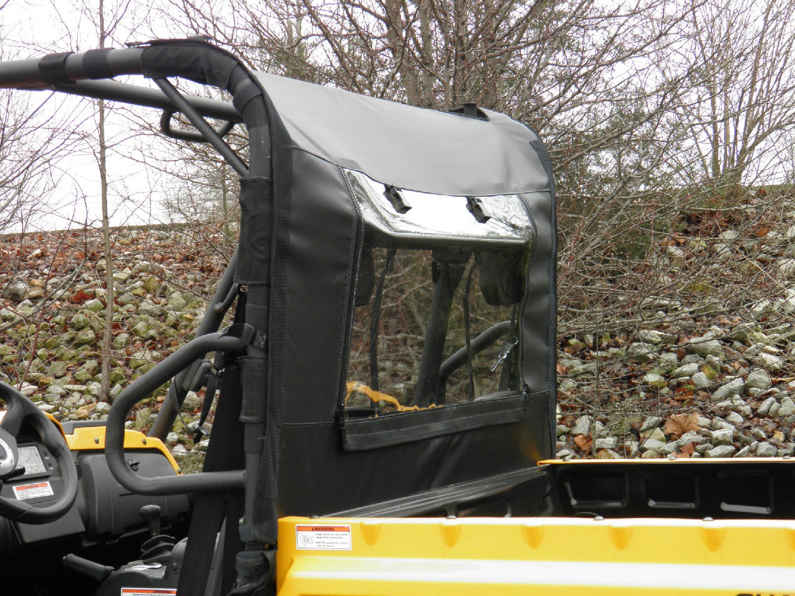 Photo of Cub Cadet Challenger 500/700 - Soft Back Panel by 3 Star UTV - Premium Enclosures for UTVs / Side by Sides