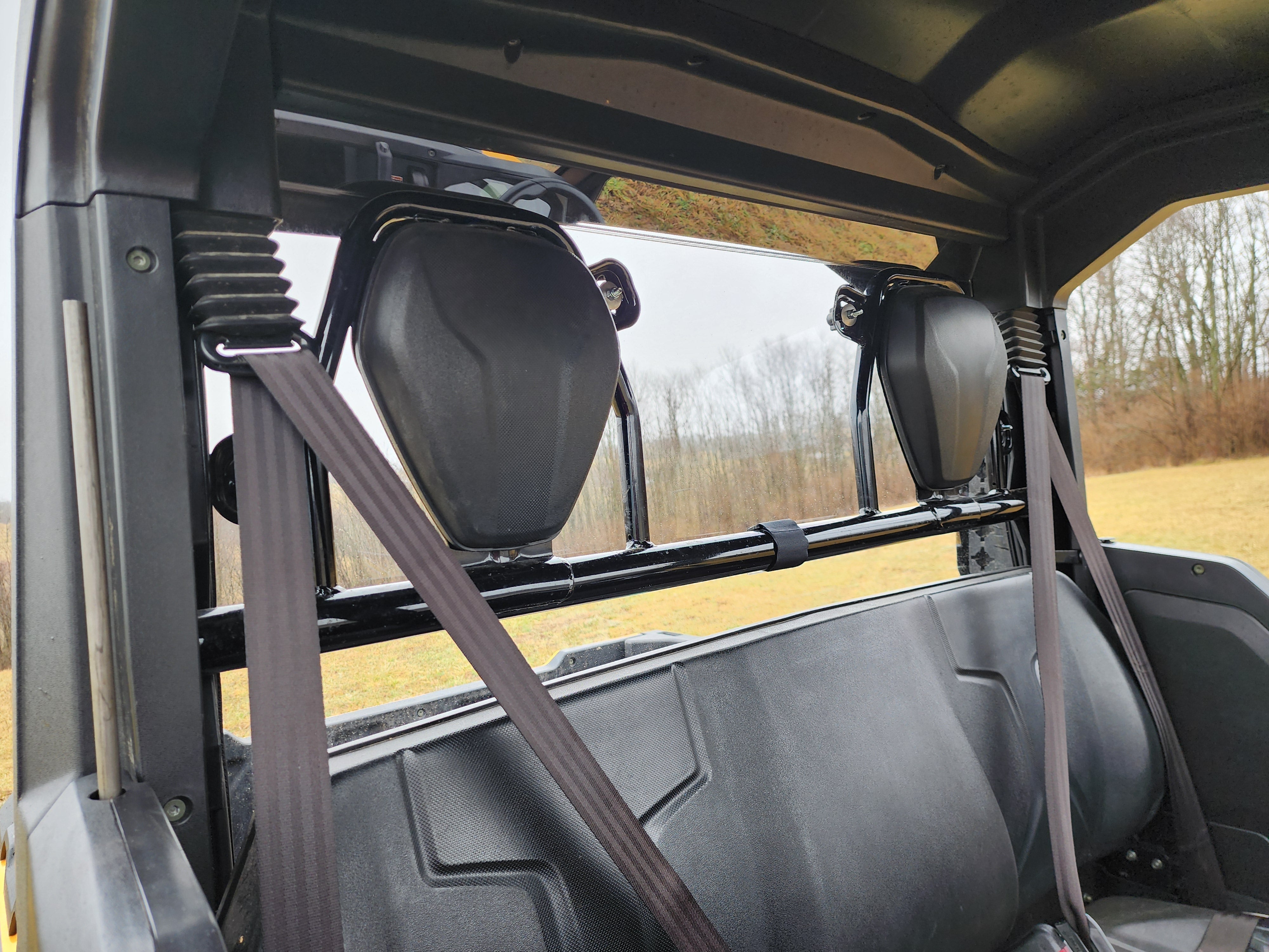 Photo of Cub Cadet Challenger MX550/750 Rear Windshield by 3 Star UTV - Premium Windshields for UTVs / Side by Sides