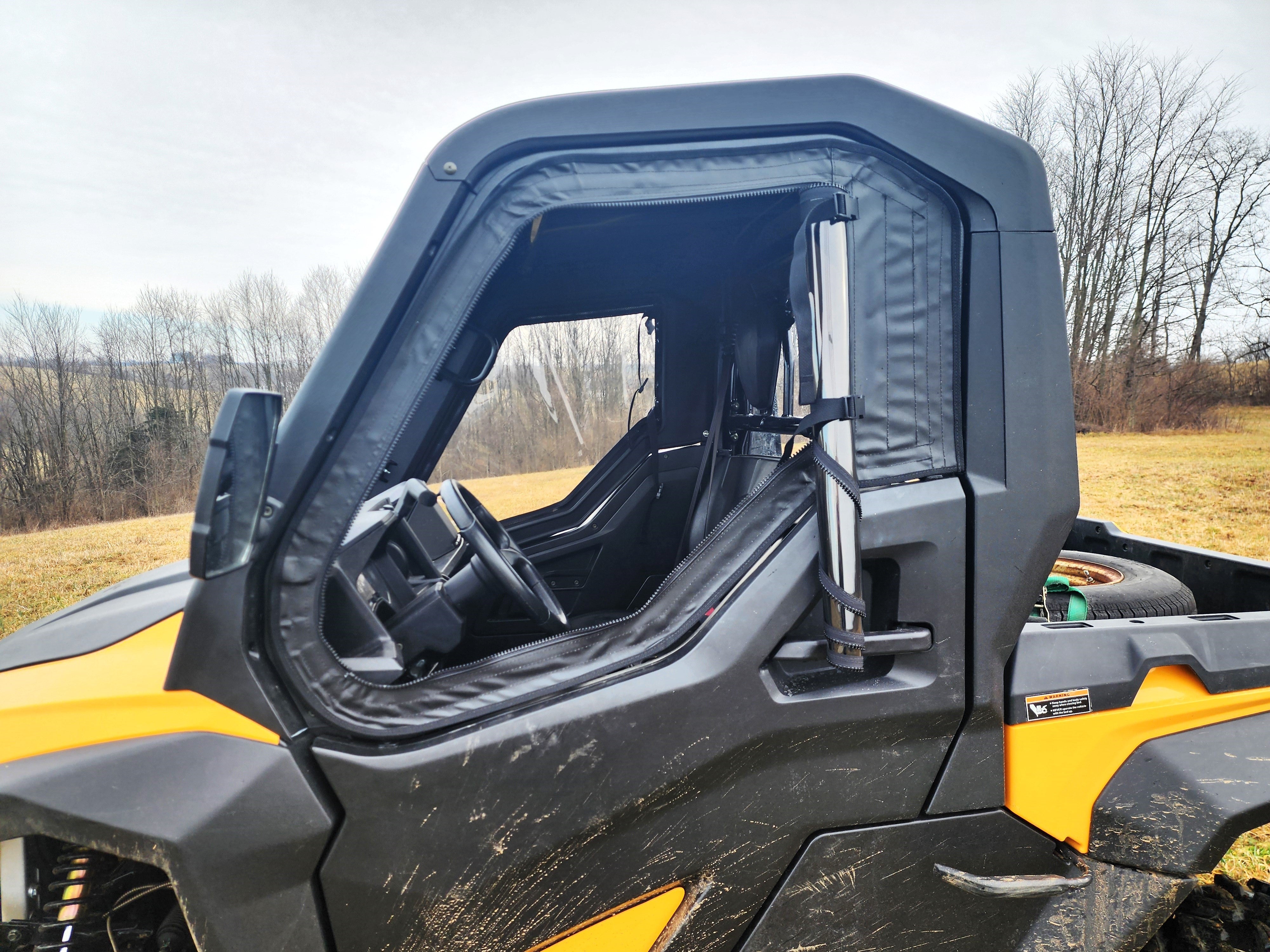 Photo of Cub Cadet Challenger MX550/750 Upper Doors with Steel Frame by 3 Star UTV - Premium Enclosures for UTVs / Side by Sides