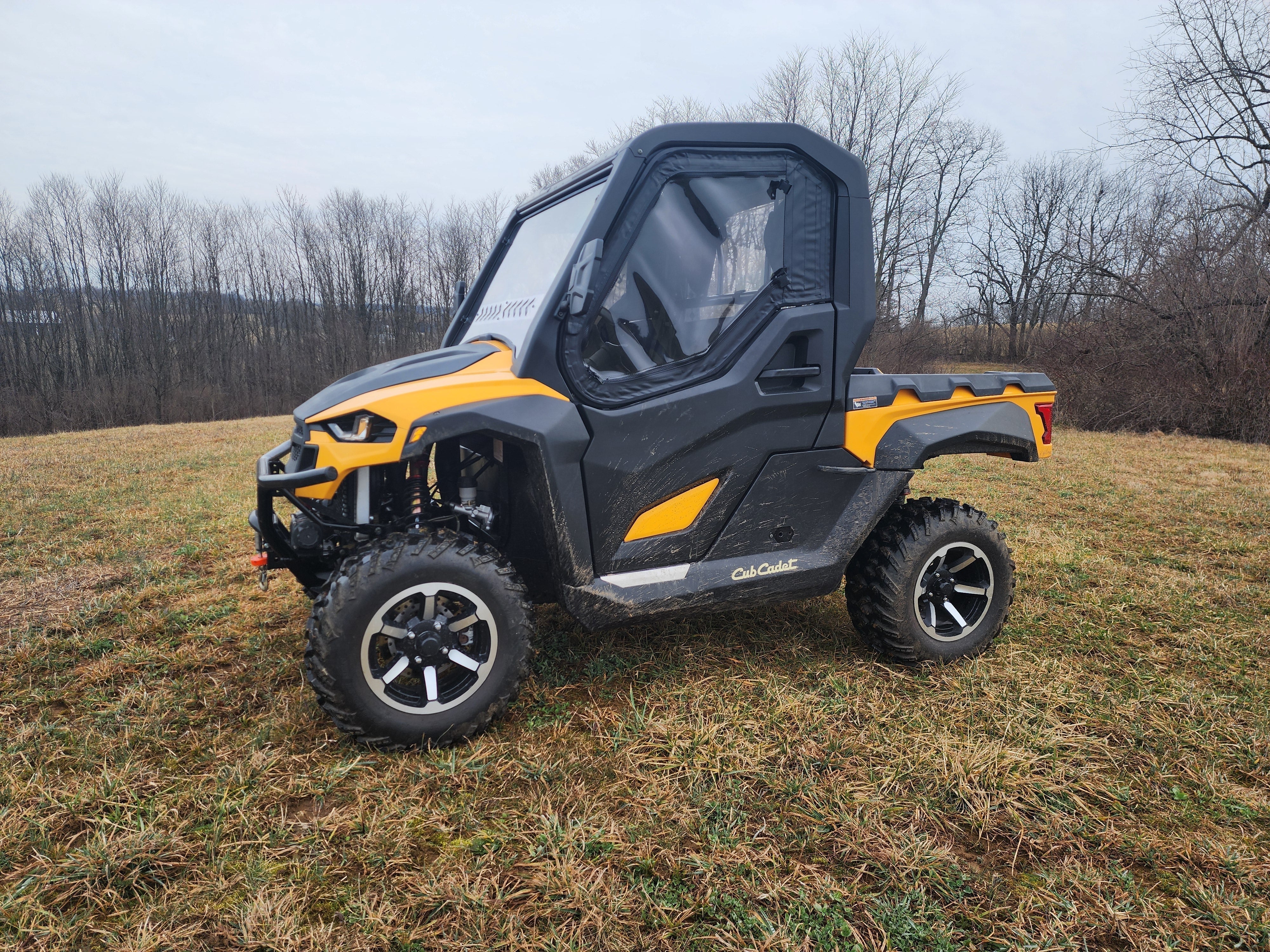 Photo of Cub Cadet Challenger MX550/750 Upper Doors with Steel Frame by 3 Star UTV - Premium Enclosures for UTVs / Side by Sides