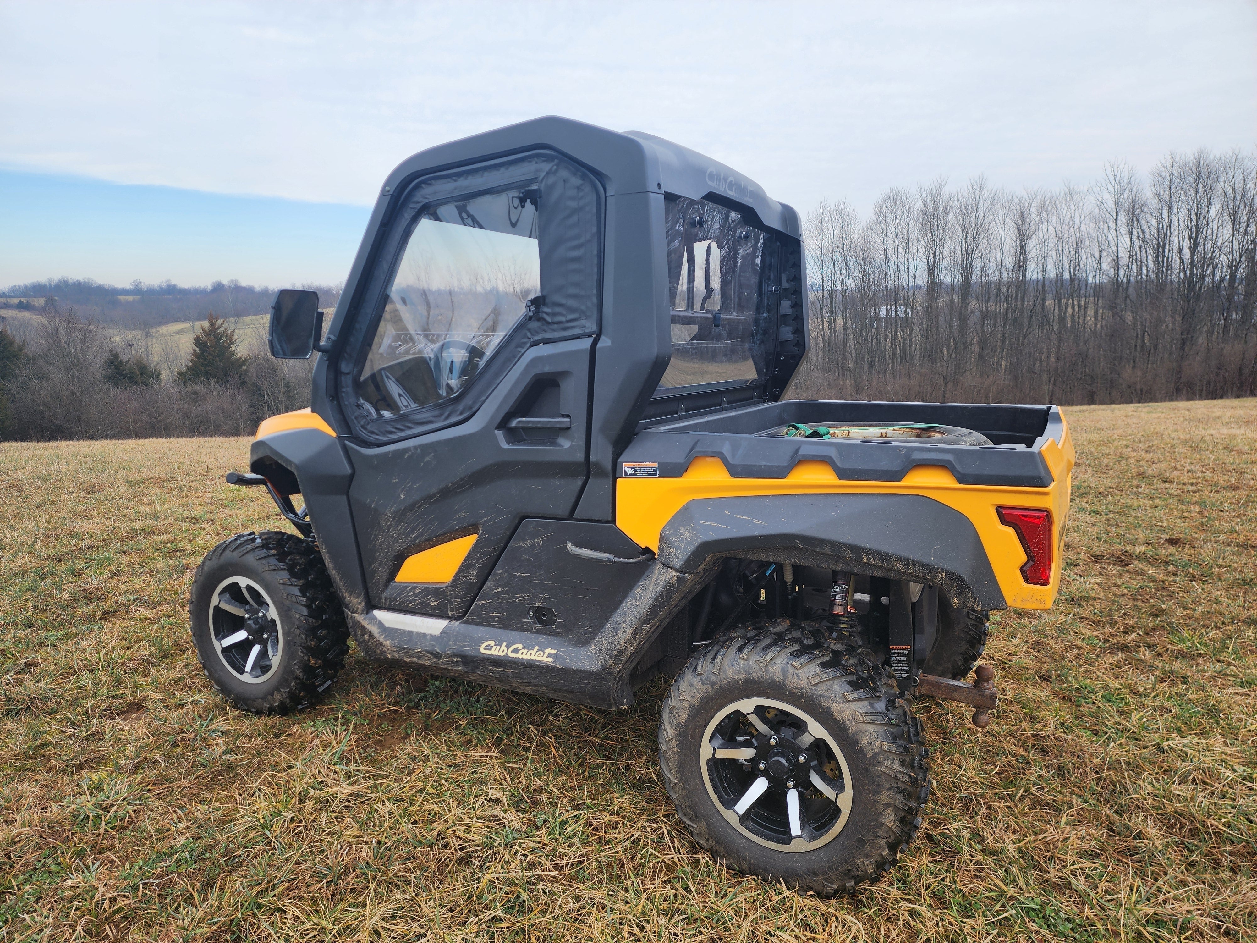 Photo of Cub Cadet Challenger MX550/750 Upper Doors with Steel Frame by 3 Star UTV - Premium Enclosures for UTVs / Side by Sides