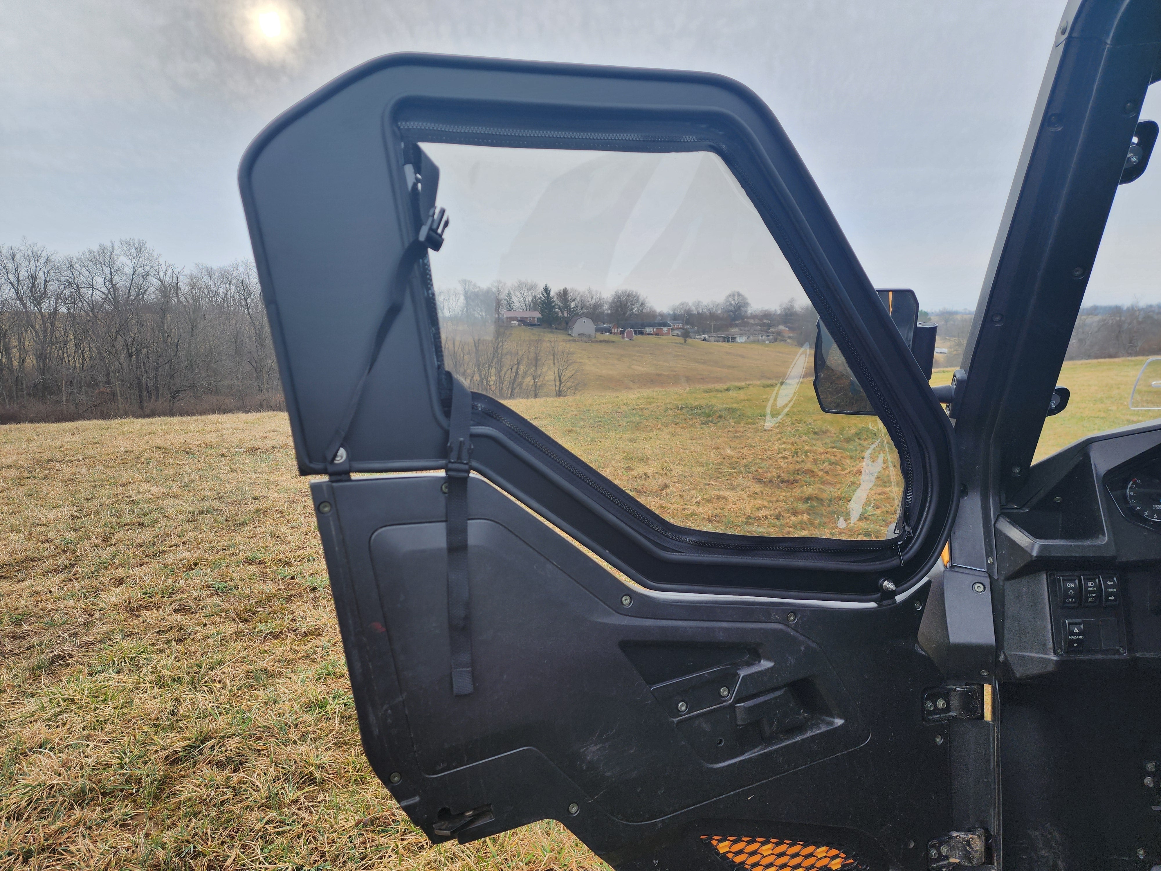 Photo of Cub Cadet Challenger MX550/750 Upper Doors with Steel Frame by 3 Star UTV - Premium Enclosures for UTVs / Side by Sides