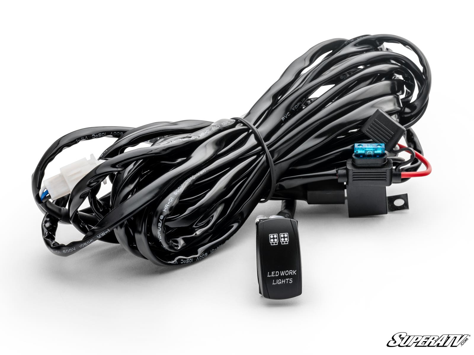 Photo of SuperATV LED Light Wiring Harness with Rocker Switch by SuperATV - Premium Rocker Switches for UTVs / Side by Sides