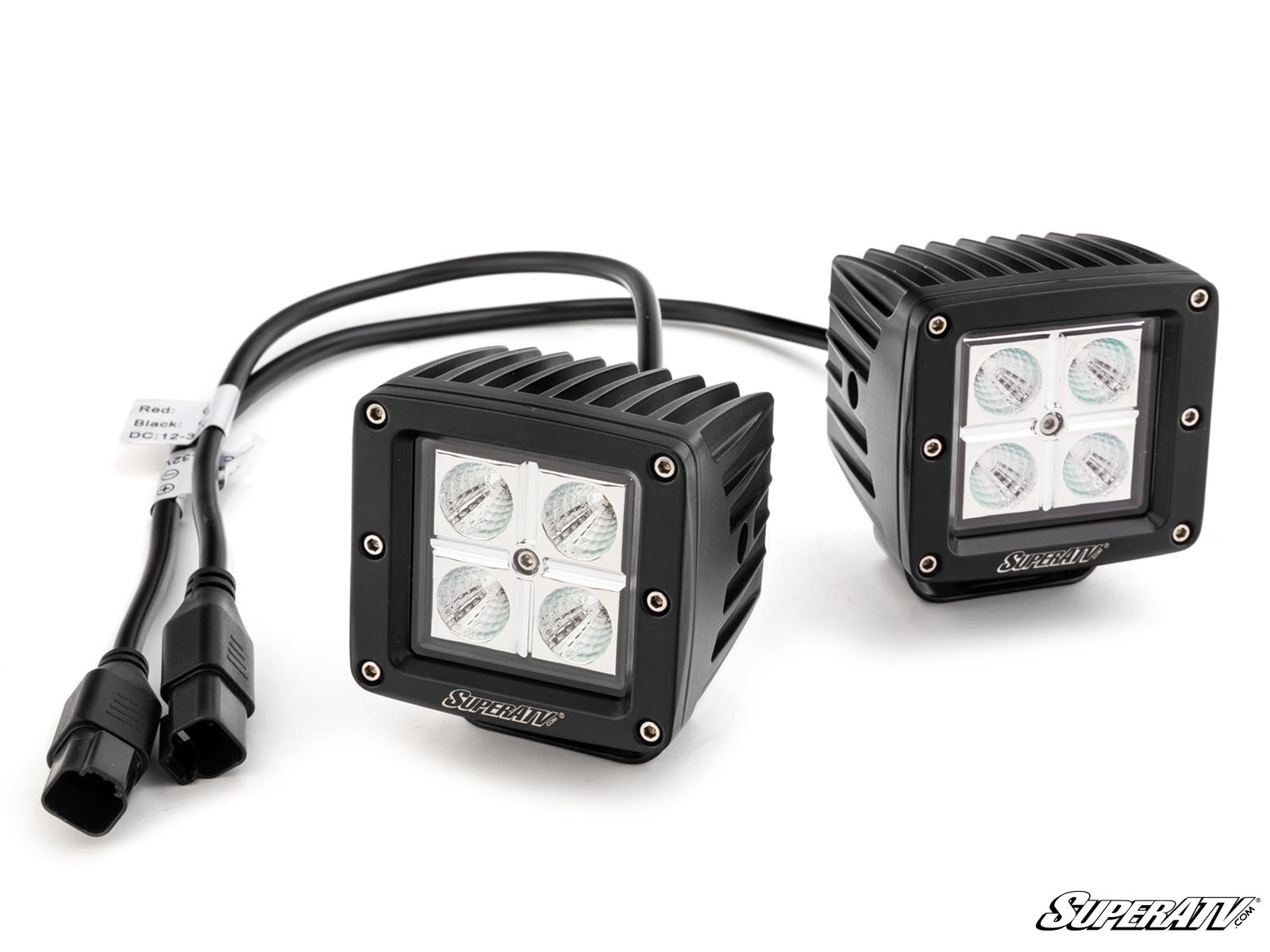 Photo of SuperATV 3" LED Cube Lights : Flood Pattern by SuperATV - Premium Light Pods for UTVs / Side by Sides