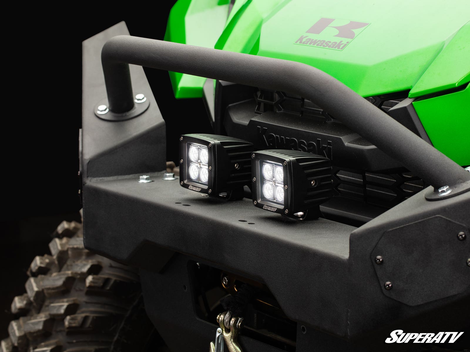 Photo of SuperATV 3" LED Cube Lights : Flood Pattern by SuperATV - Premium Light Pods for UTVs / Side by Sides