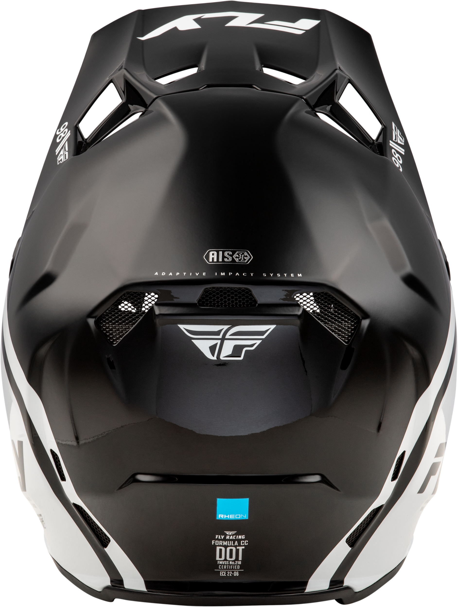 Photo of FORMULA CC OBJECTIVE HELMET BLACK/WHITE MD by FLY RACING - Premium Helmets for UTVs / Side by Sides