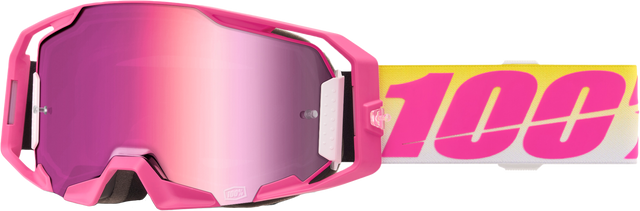 Photo of ARMATIC GOGGLE SELLARS MIRROR PINK LENS by 100-PERCENT - Premium Eyewear for UTVs / Side by Sides