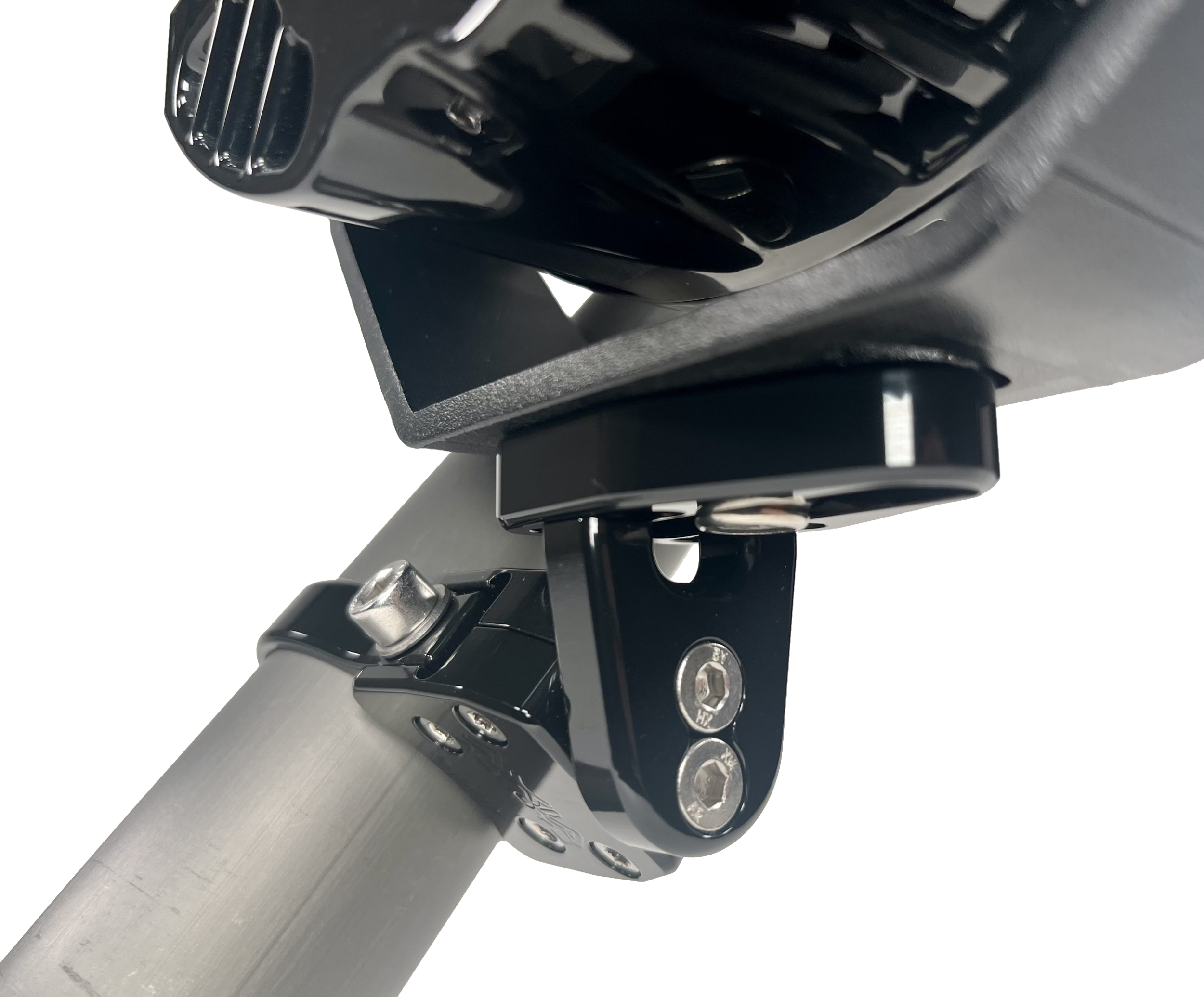 Photo of LARGE BASE ADJUSTABLE LIGHT MOUNT BLACK by AXIA - Premium Mounts/Brackets for UTVs / Side by Sides