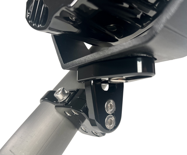 Photo of LARGE BASE ADJUSTABLE LIGHT MOUNT BLACK by AXIA - Premium Mounts/Brackets for UTVs / Side by Sides