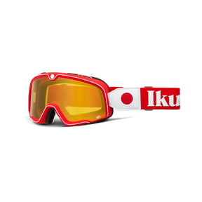 100% Barstow Goggles - Team Ikuzawa Mirror Red Lens