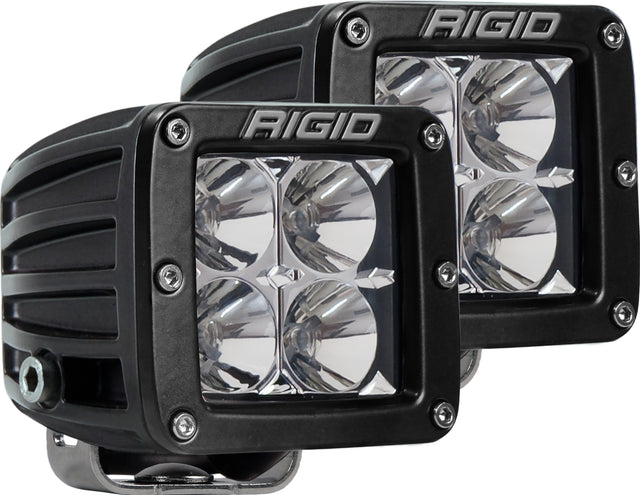 Photo of D-SERIES PRO FLOOD STANDARD MOUNT LIGHT PAIR by RIGID - Premium Illumination for UTVs / Side by Sides