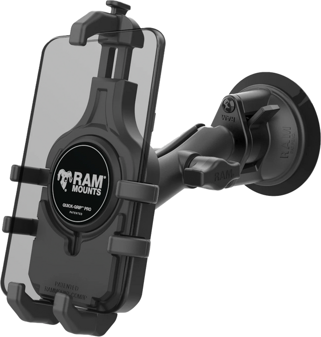 Photo of QUICK-GRIP PRO SUCTION CUP PHONE MOUNT by RAM - Premium Accessories for UTVs / Side by Sides
