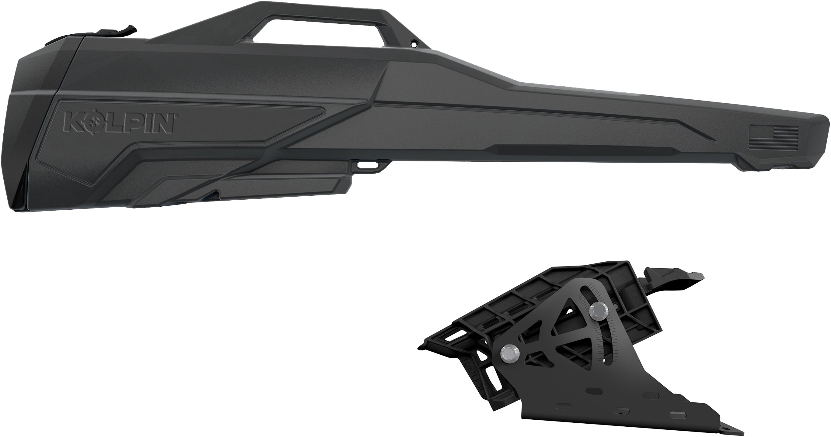 Photo of STRONGHOLD GUN BOOT L W/ IMPACT LINER AND AUTO LATCH by KOLPIN - Premium Storage for UTVs / Side by Sides