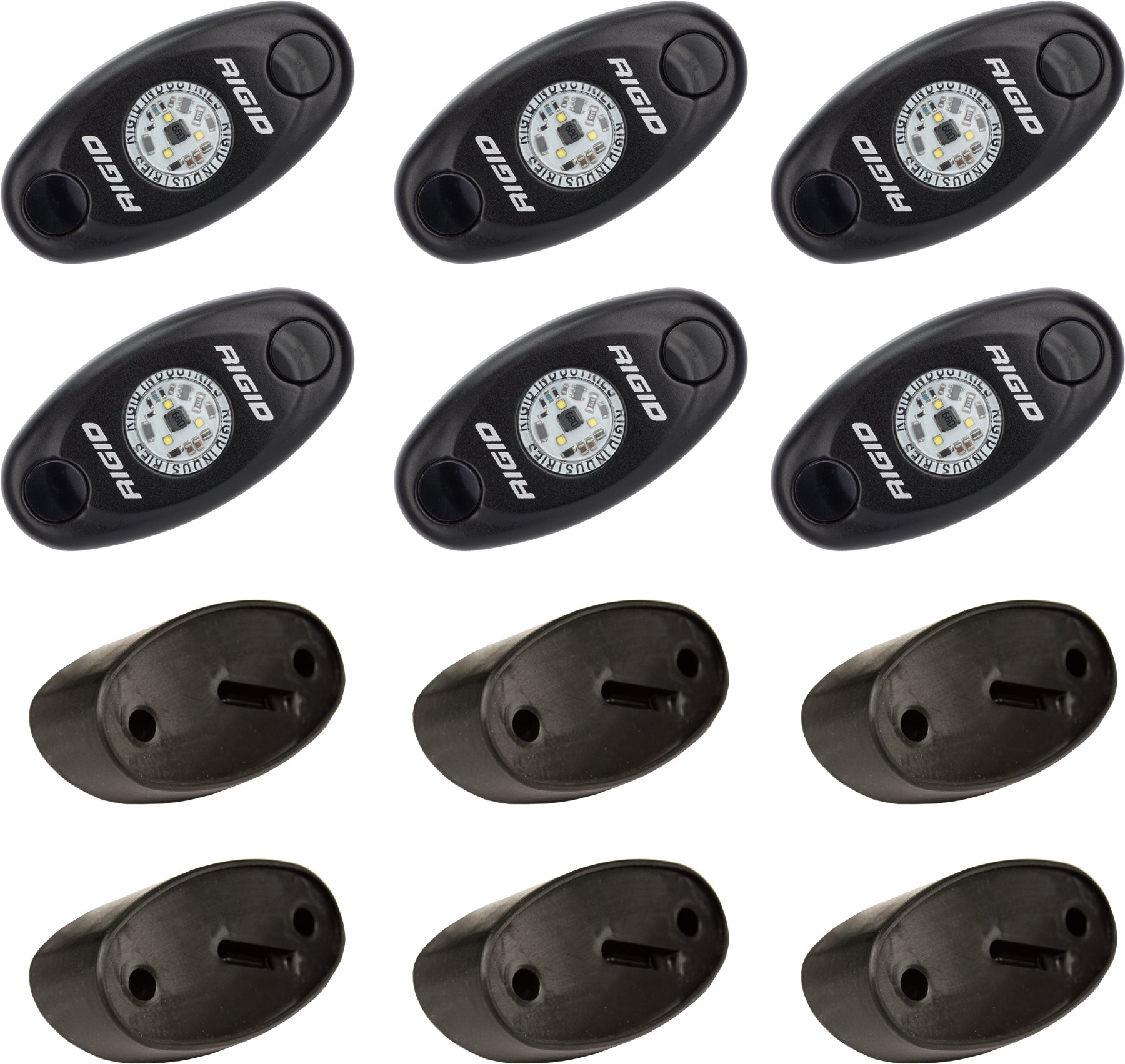 Photo of ROCK LIGHT KIT CW /6 by RIGID - Premium Illumination for UTVs / Side by Sides