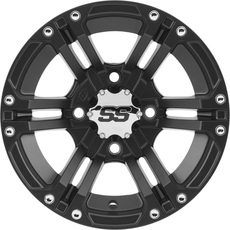 Photo of SS212 BLK 12X7 4/110 5+2 by ITP - Premium Wheels for UTVs / Side by Sides