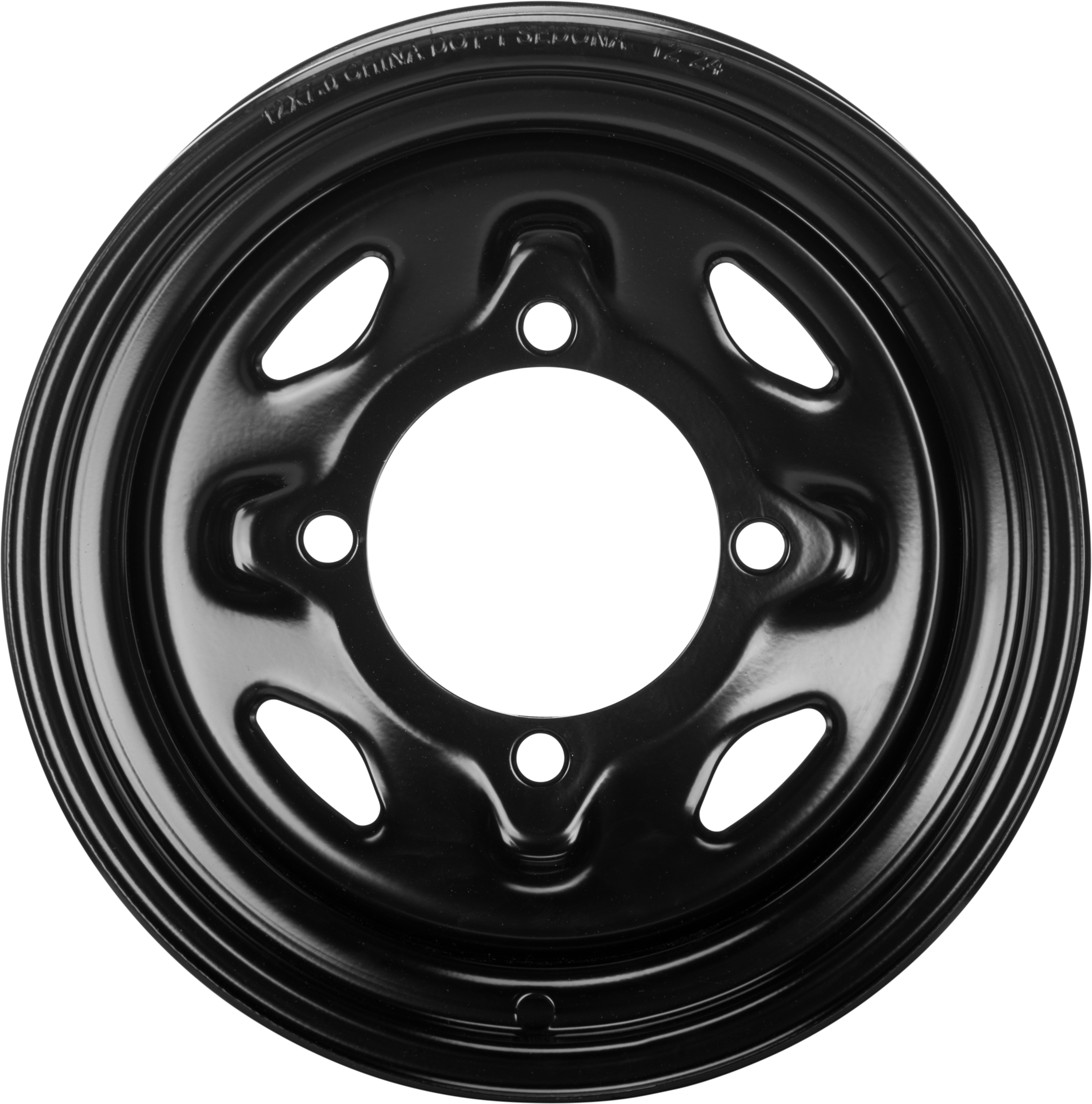 Photo of SEDONA STEEL 12X7 4/137 4+3 BLK FRONT by SEDONA - Premium Wheels for UTVs / Side by Sides