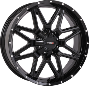 Photo of SYSTEM 3 ST7 WHEEL 20X7 4+3 (+10MM) 4/137 & 4/156 GLOSS BLACK by SYSTEM 3 - Premium Wheels for UTVs / Side by Sides