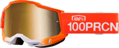 100% Accuri 2 Goggles - Antwerp True Gold Mirror Lens