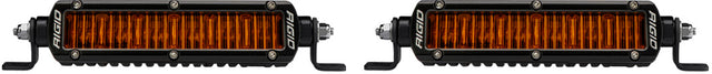 Photo of SR SERIES SAE 6" AMBER PRO LIGHTBAR PAIR by RIGID - Premium Illumination for UTVs / Side by Sides