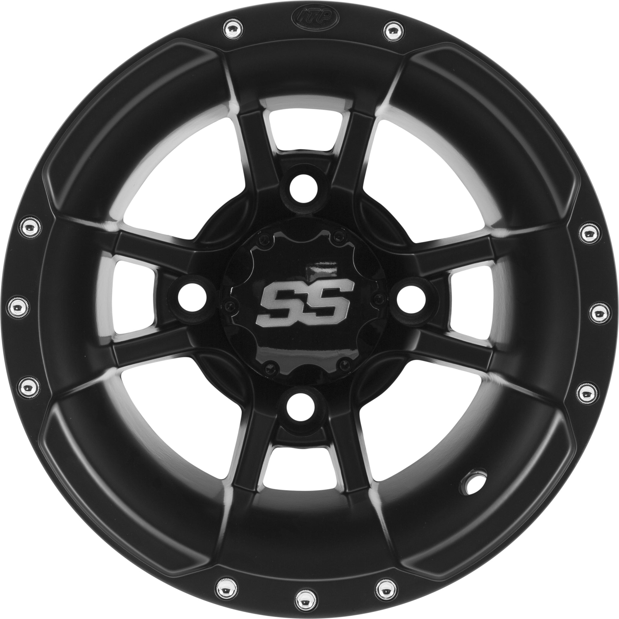 Photo of SS112 BLK 9X8 4/115 3+5 by ITP - Premium Wheels for UTVs / Side by Sides