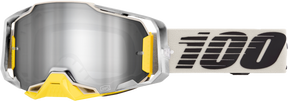 100% Armega Goggles - Viggo Mirror Silver Flash Lens