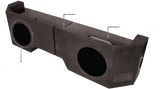 Can-Am® Defender HD10 Vented 10" Passenger Subwoofer Enclosure Unloaded | UTVS-DEF-VENC-PASS