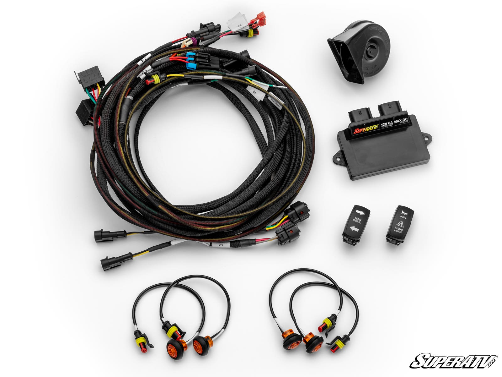 Photo of SuperATV Polaris RZR XP 1000 Deluxe Self-Canceling Turn Signal Kit by SuperATV - Premium Street Legal Kits for UTVs / Side by Sides