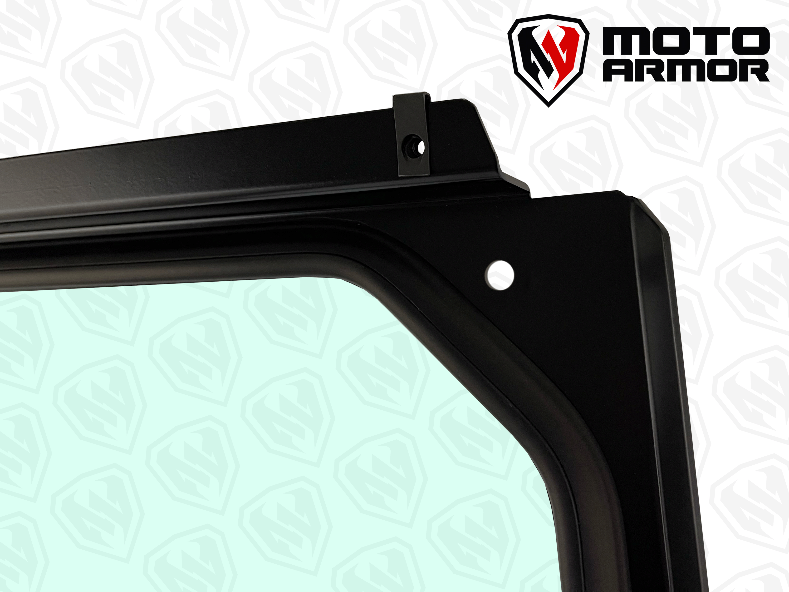 Photo of Glass Windshield with Vent for Polaris RZR Trail S by Moto Armor - Premium for UTVs / Side by Sides