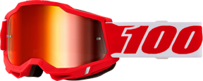 100% Accuri 2 Goggles - Rd001 Red Mirror Lens