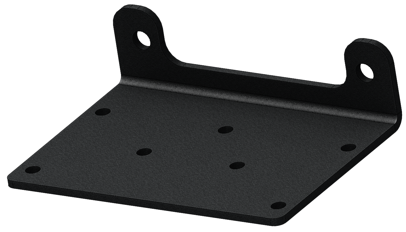 Photo of KFI WIDE FAIRLEAD BRACKET MOUNT by KFI - Premium Mounts for UTVs / Side by Sides