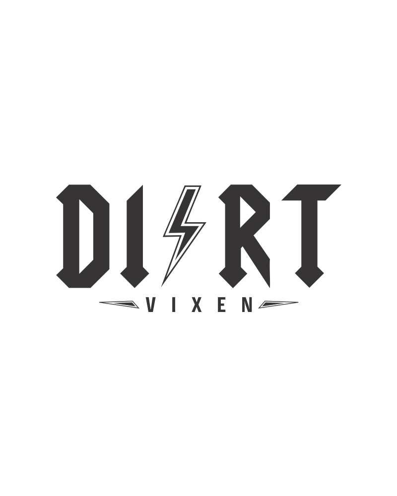 Photo of Dirt Vixen Decal 3" x 7" by OFF-ROAD VIXENS CLOTHING CO. - Premium Decals for UTVs / Side by Sides