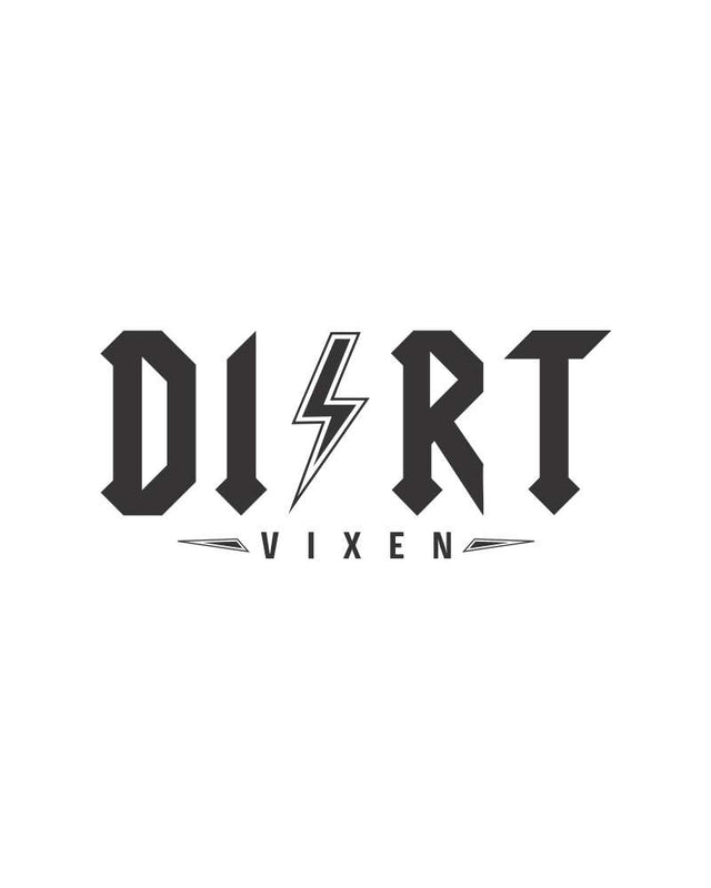 Photo of Dirt Vixen Decal 3" x 7" by OFF-ROAD VIXENS CLOTHING CO. - Premium Decals for UTVs / Side by Sides