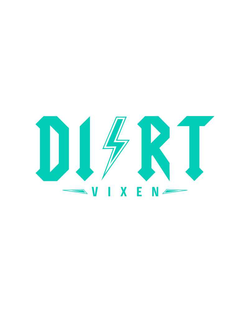Photo of Dirt Vixen Decal 3" x 7" by OFF-ROAD VIXENS CLOTHING CO. - Premium Decals for UTVs / Side by Sides