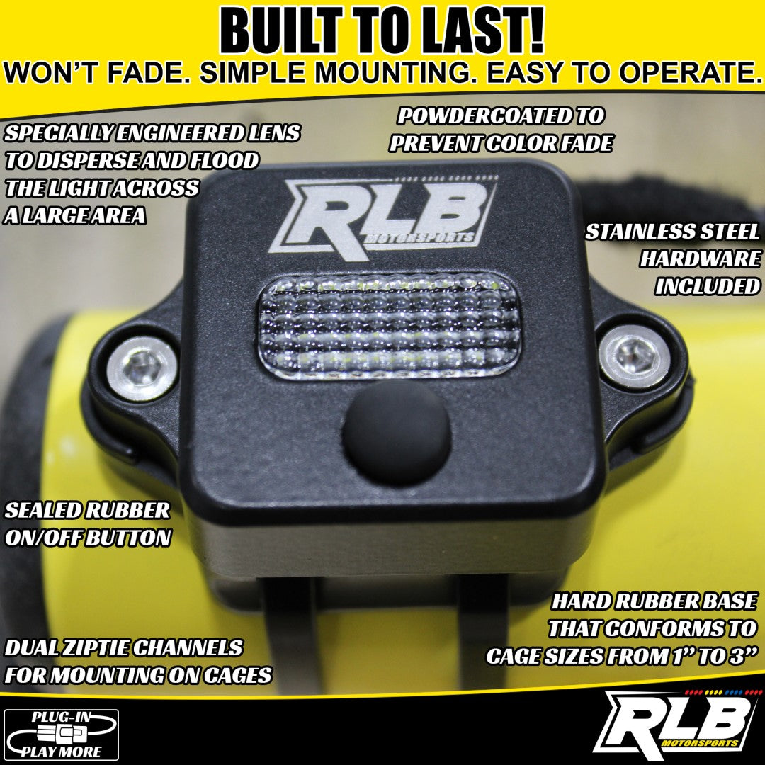 Photo of Dome Light White by RLB Motorsports - Premium DOME LIGHT for UTVs / Side by Sides