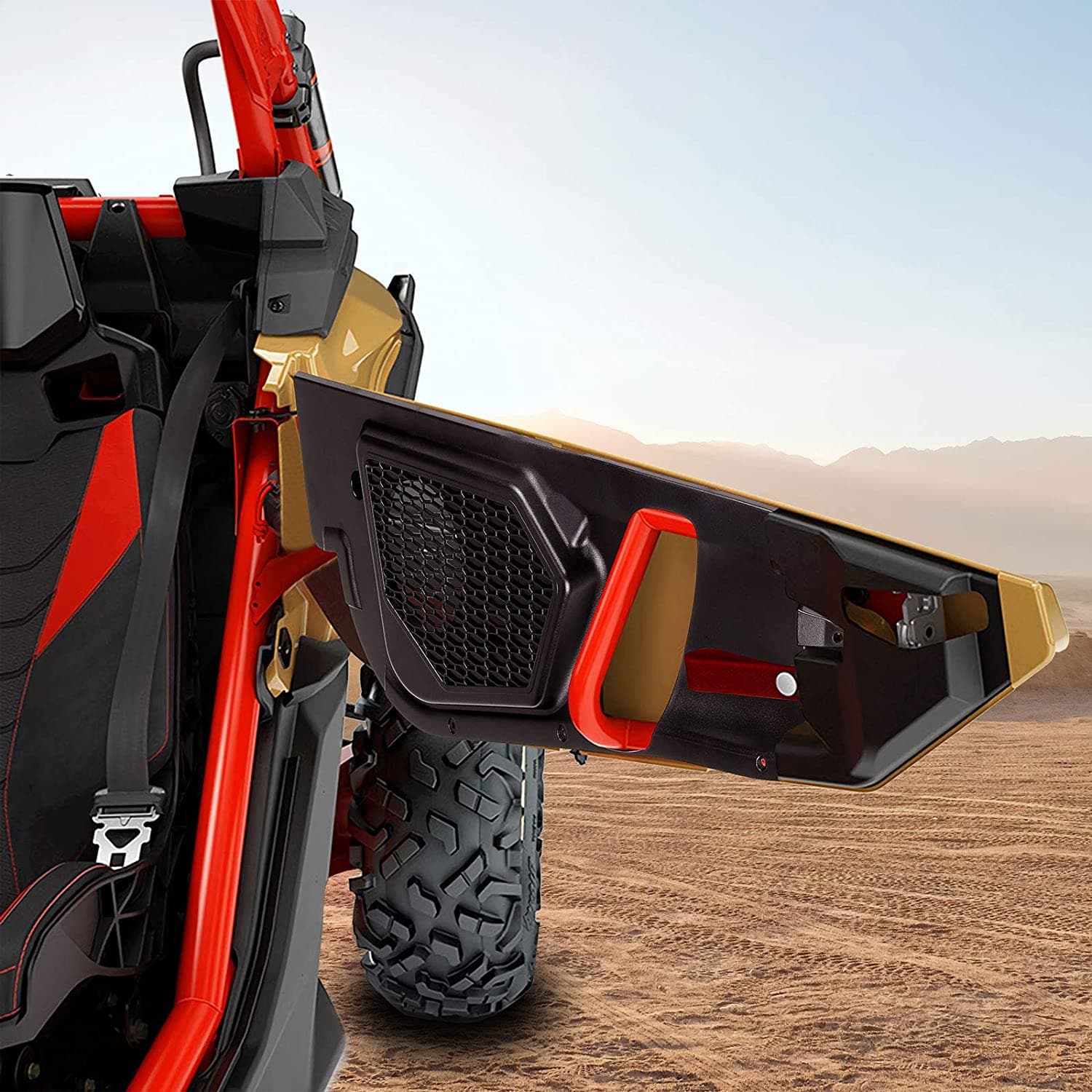 Photo of Kemimoto Door Speaker Pods for Can Am Maverick X3 / X3 Max by Kemimoto - Premium for UTVs / Side by Sides