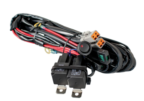 Photo of Dual High Amp Wiring Harness by Vision X Off-Road - Premium Electrical for UTVs / Side by Sides