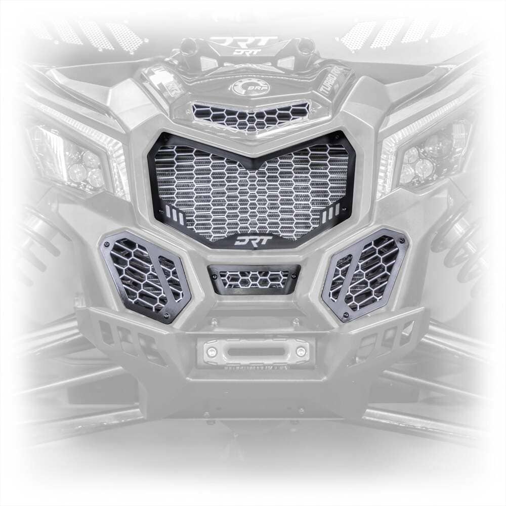 DRT Motorsports  2017+ Can-am Maverick X3 Front V2 Grill 5-Piece Kit