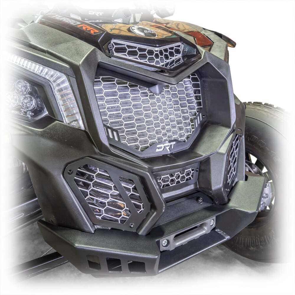 DRT Motorsports  2017+ Can-am Maverick X3 Front V2 Grill 5-Piece Kit