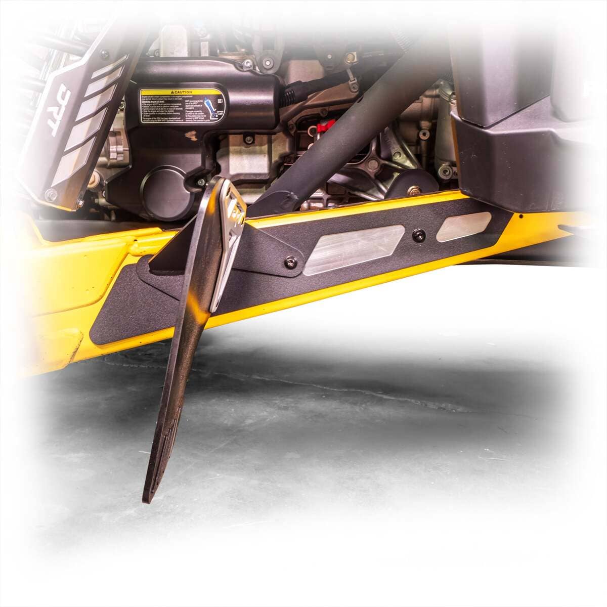 DRT '24+ Can-Am Maverick R Billet Rear Aluminum Mud/Rock Guard Kit