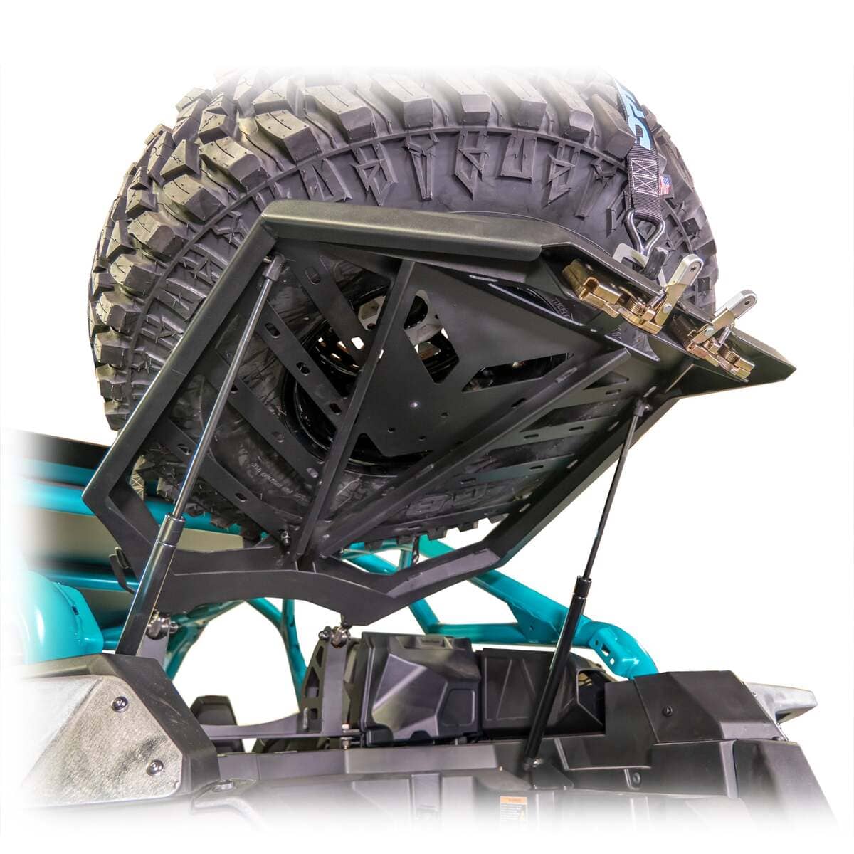DRT Motorsports '20-'25+ Polaris Pro Series Tire Carrier/Adventure Rack V2.0
