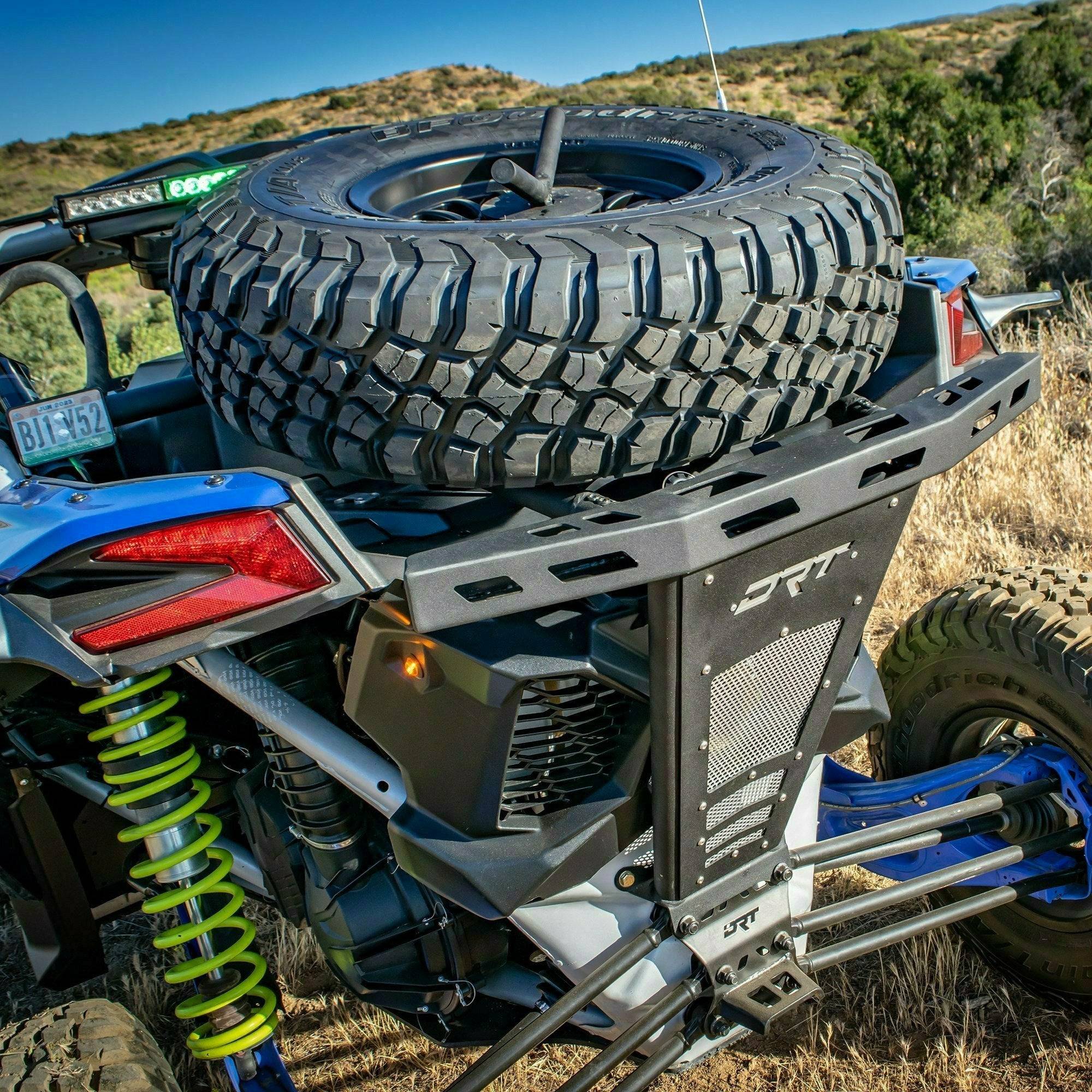 Photo of Can Am X3 Dual Sheer Radius Plate by DRT Motorsports - Premium Radius Rod Plates for UTVs / Side by Sides