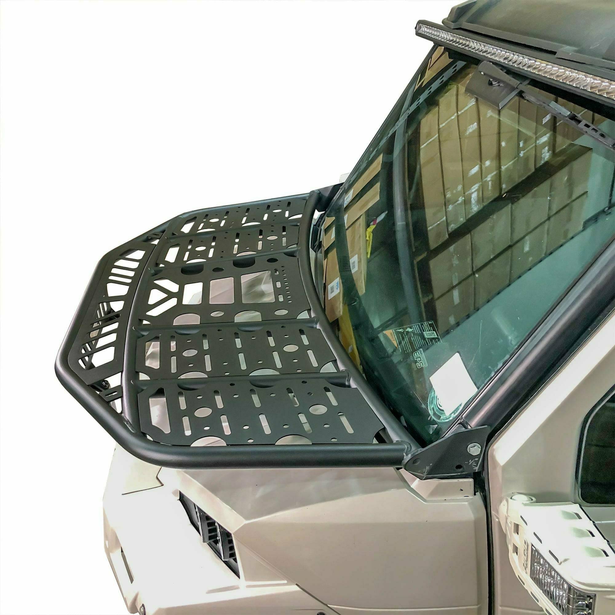 Photo of Polaris Ranger XP 1000 Hood Rack by DRT Motorsports - Premium Storage for UTVs / Side by Sides