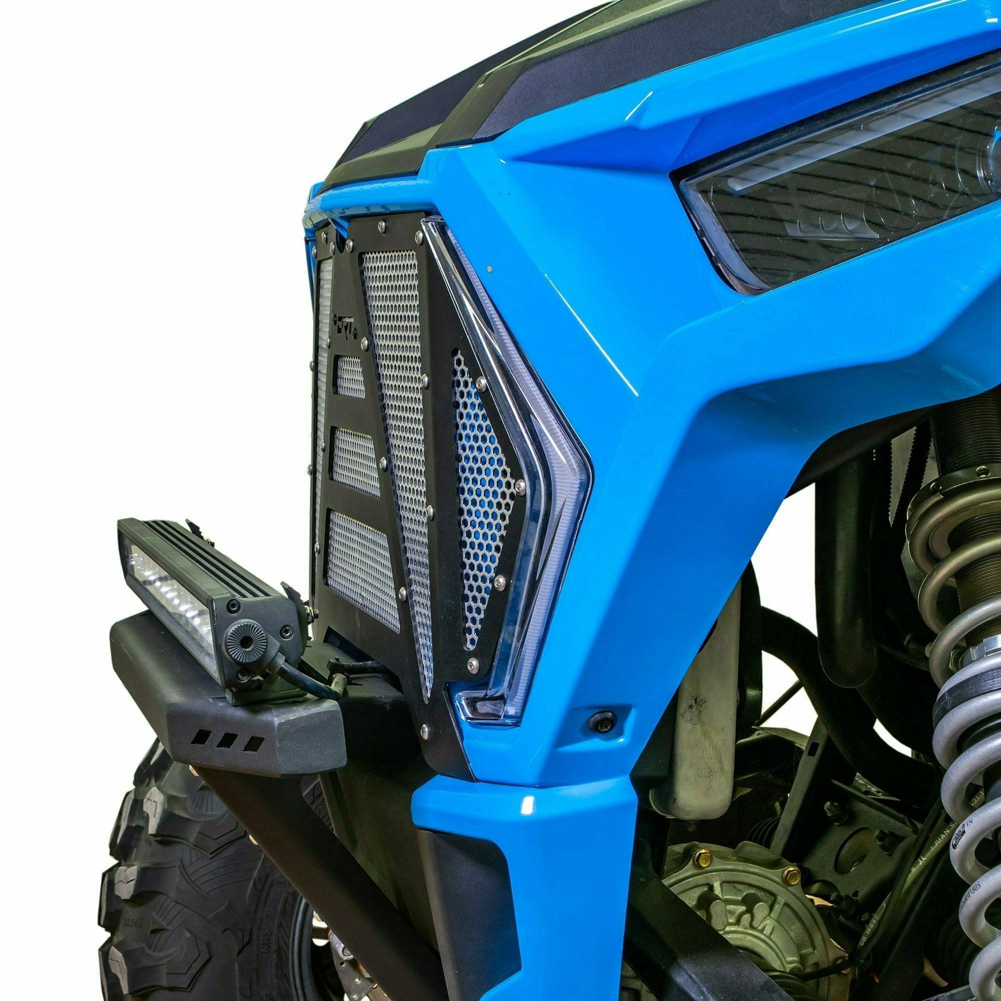 Photo of DRT Motorsports Polaris RZR (2019+) Aluminum Front Grille by DRT Motorsports - Premium Body for UTVs / Side by Sides