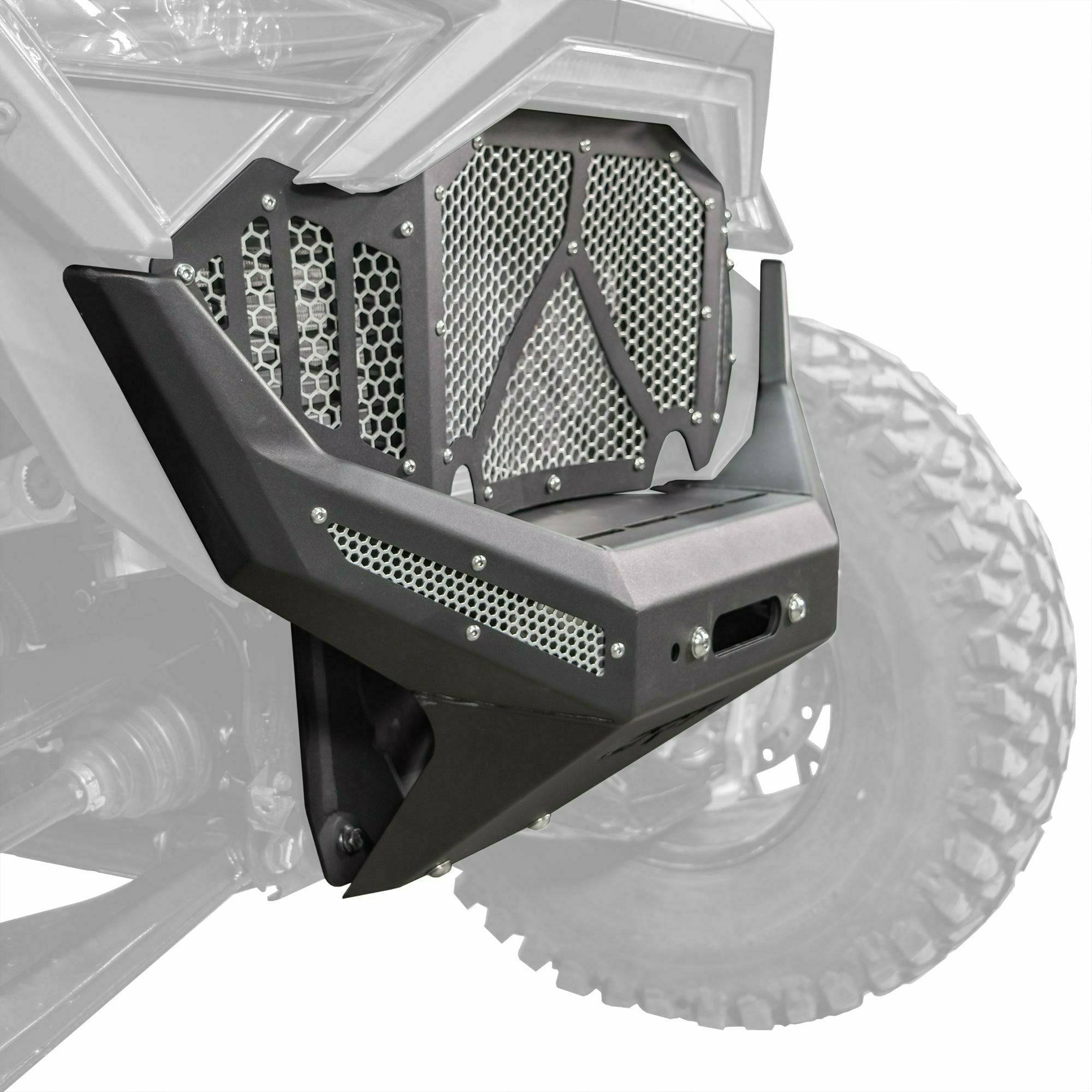Photo of DRT Motorsports Polaris RZR Pro R / Turbo R Front Winch Bumper by DRT Motorsports - Premium Bumpers for UTVs / Side by Sides