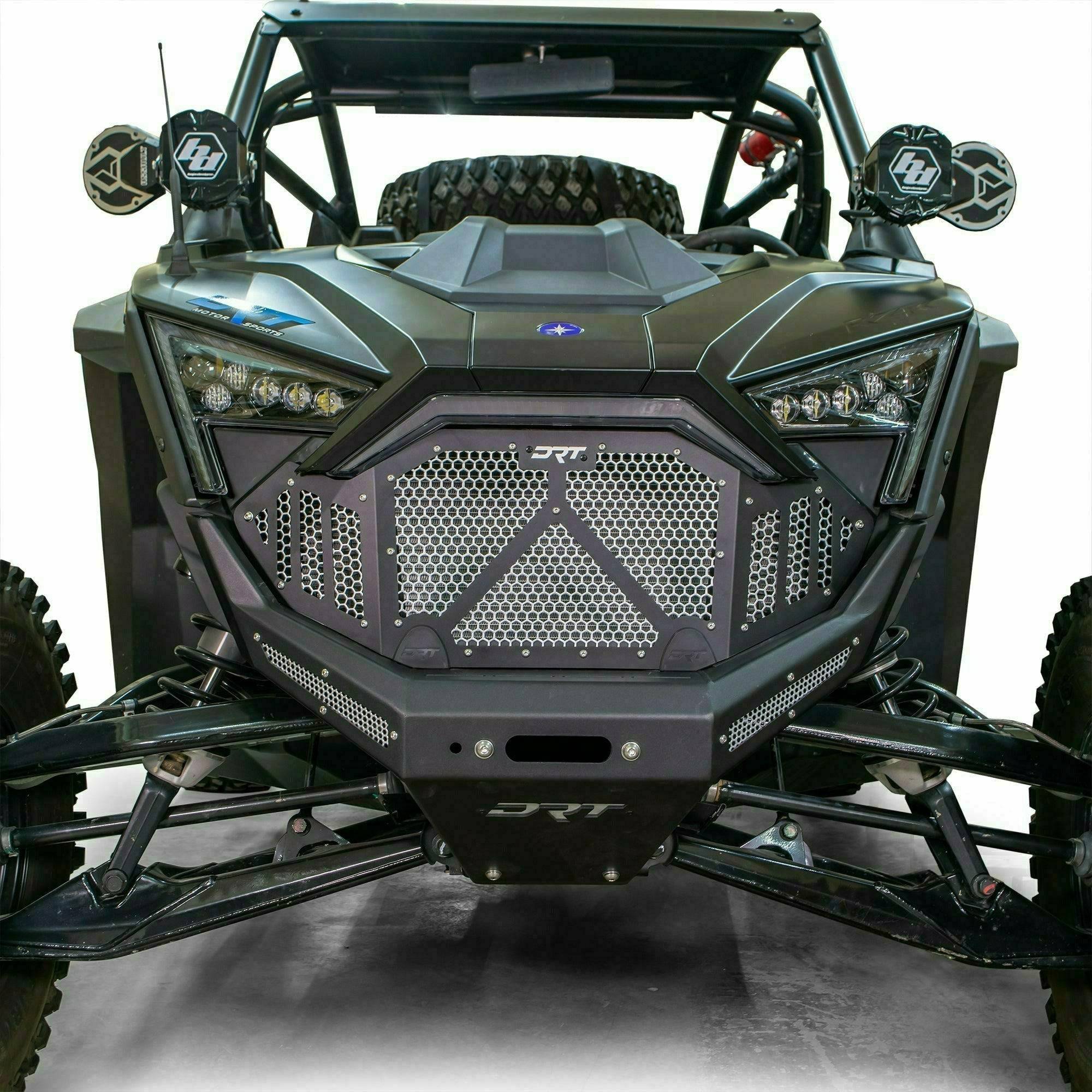 Photo of DRT Motorsports Polaris RZR Pro R / Turbo R Aluminum Front Grille by DRT Motorsports - Premium Body for UTVs / Side by Sides