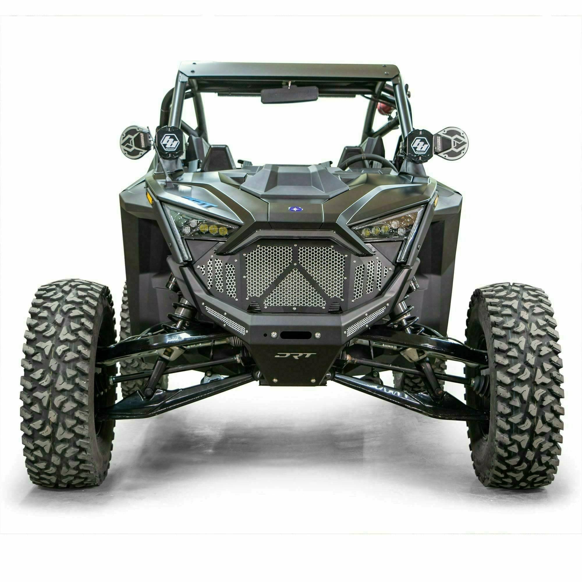 Photo of DRT Motorsports Polaris RZR Pro R / Turbo R Aluminum Front Grille by DRT Motorsports - Premium Body for UTVs / Side by Sides