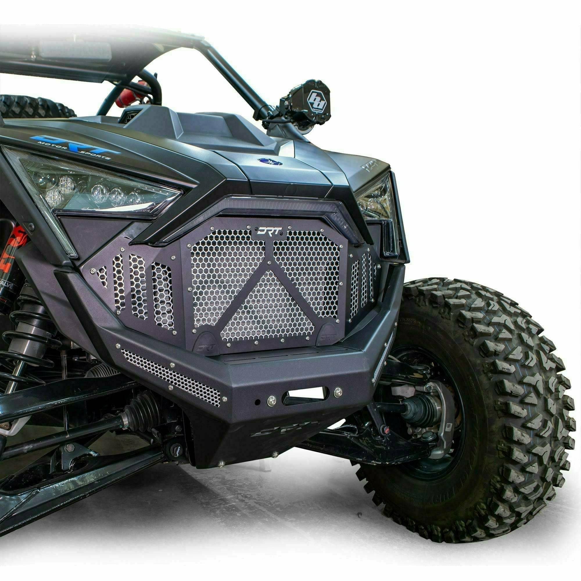 Photo of DRT Motorsports Polaris RZR Pro R / Turbo R Aluminum Front Grille by DRT Motorsports - Premium Body for UTVs / Side by Sides